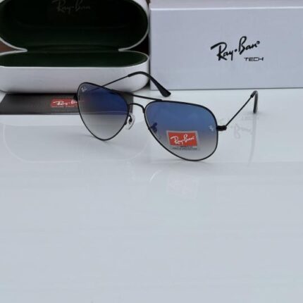 Rayban 3026 black blue shades