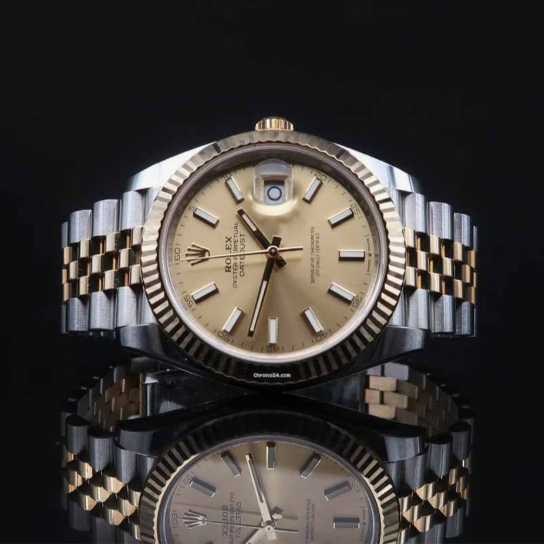 RolexDatejustGoldSilverGoldDialMetalWatch_5-1.jpg